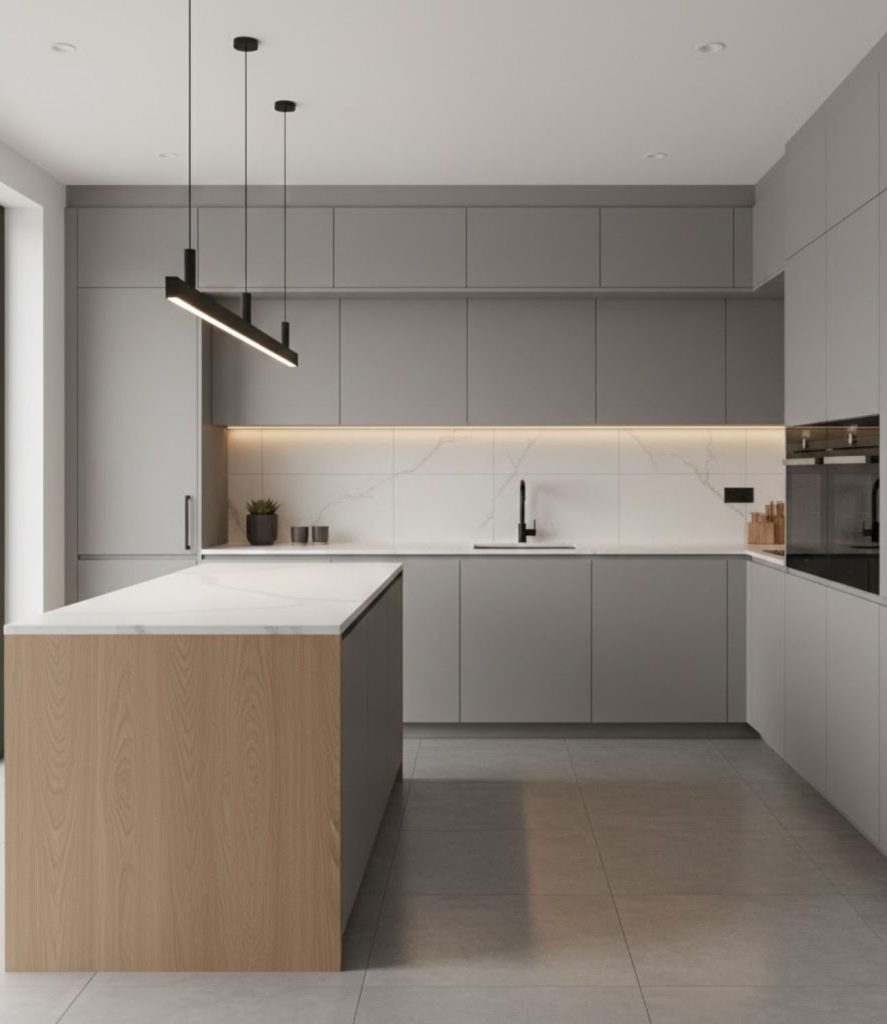 1. Minimalist Cabinet Design