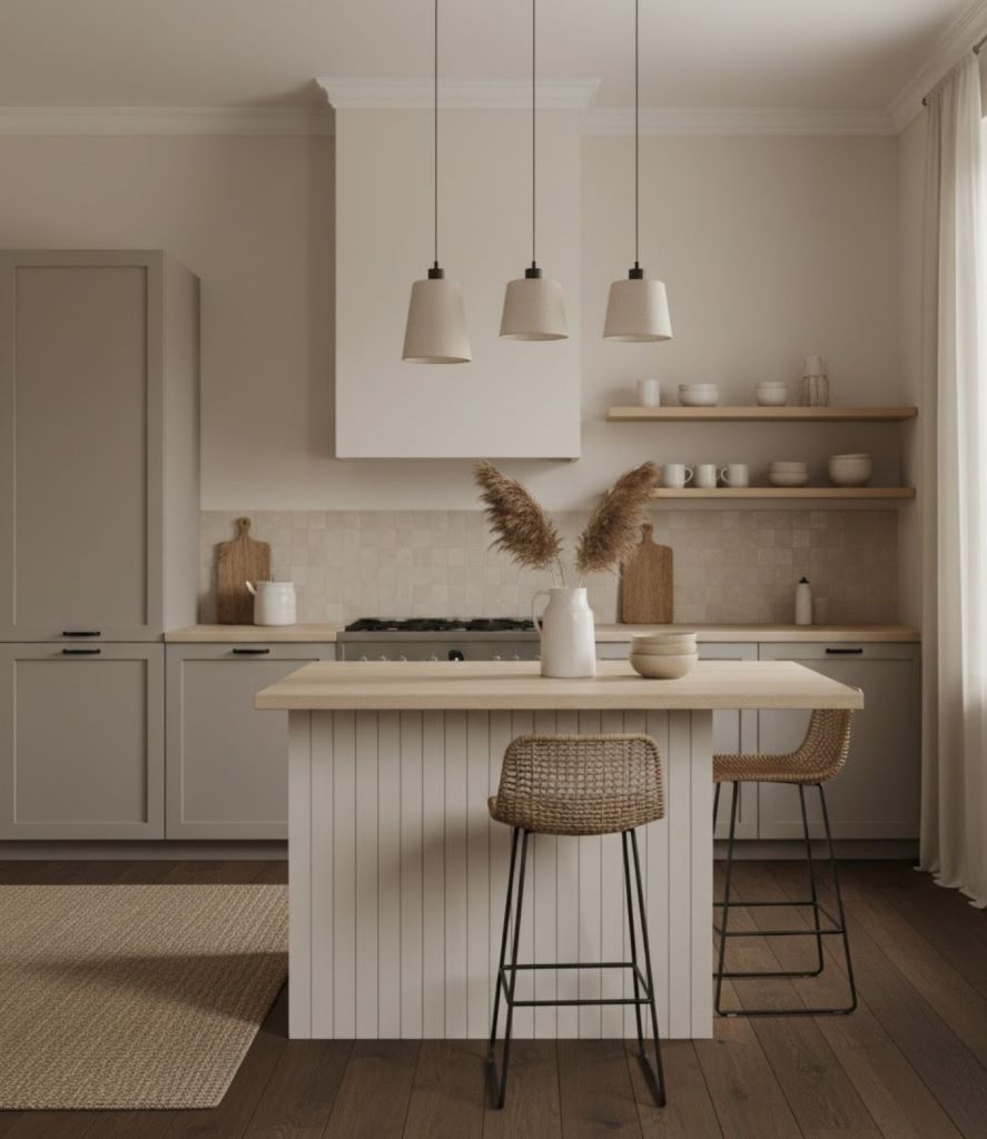 1. Minimalist Neutral Accents for Serene Style
