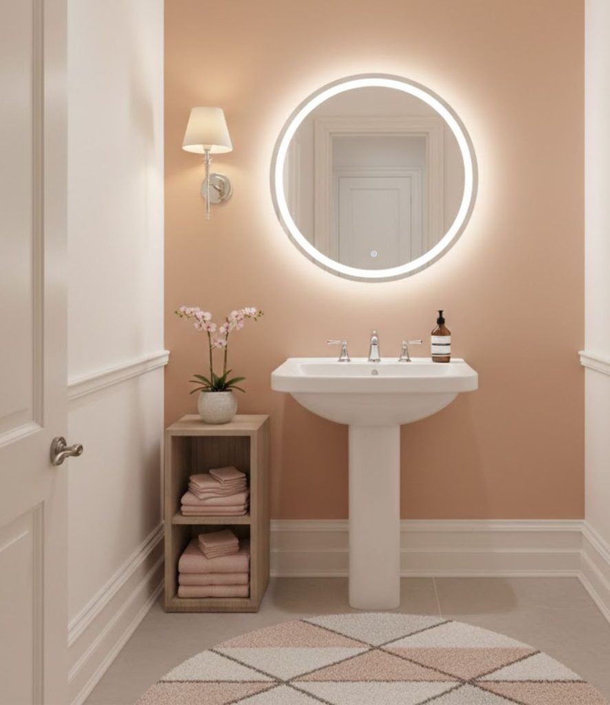 1. Soft Pastel Accent Walls