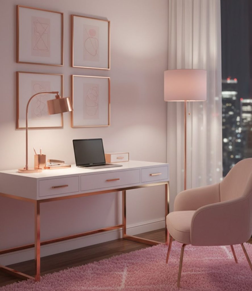 15 Pink Study Room Decors for a Cozy and Stylish Space Today!