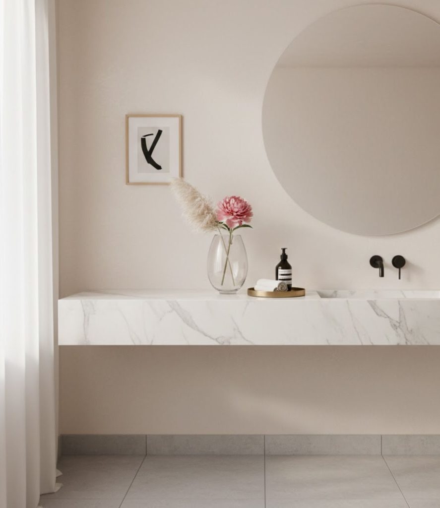 12. Minimalist Feminine Decor