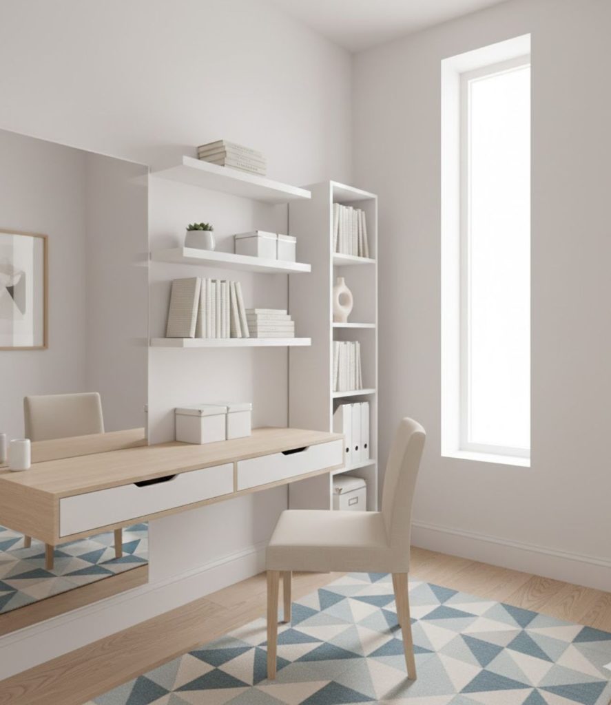 12. Study Room Decor for Small Spaces