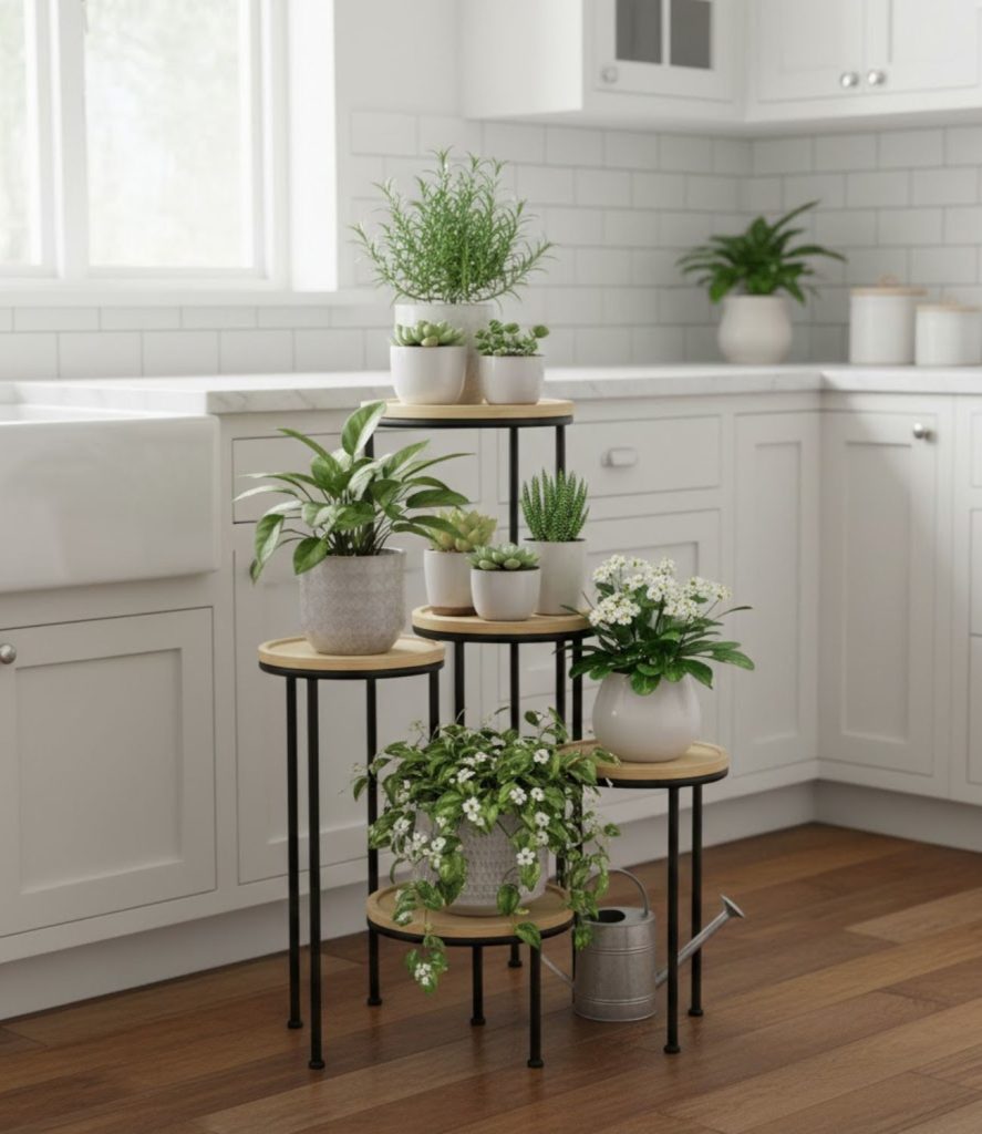 13. Tiered Plant Stand