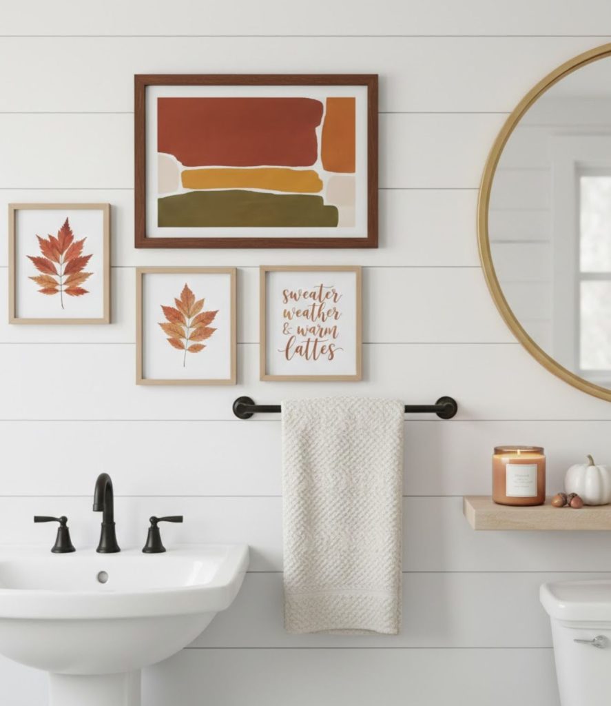 14. Fall-Themed Wall Art