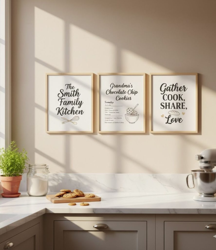 15 Kitchen Posters Decor Ideas for a Stylish Cooking Space