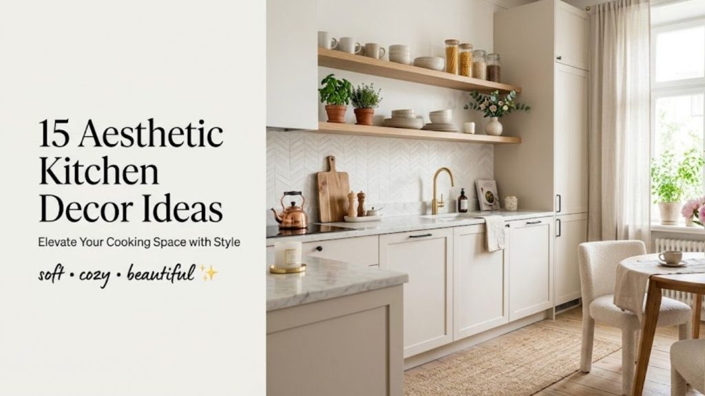 Aesthetic Kitchen Decor Ideas