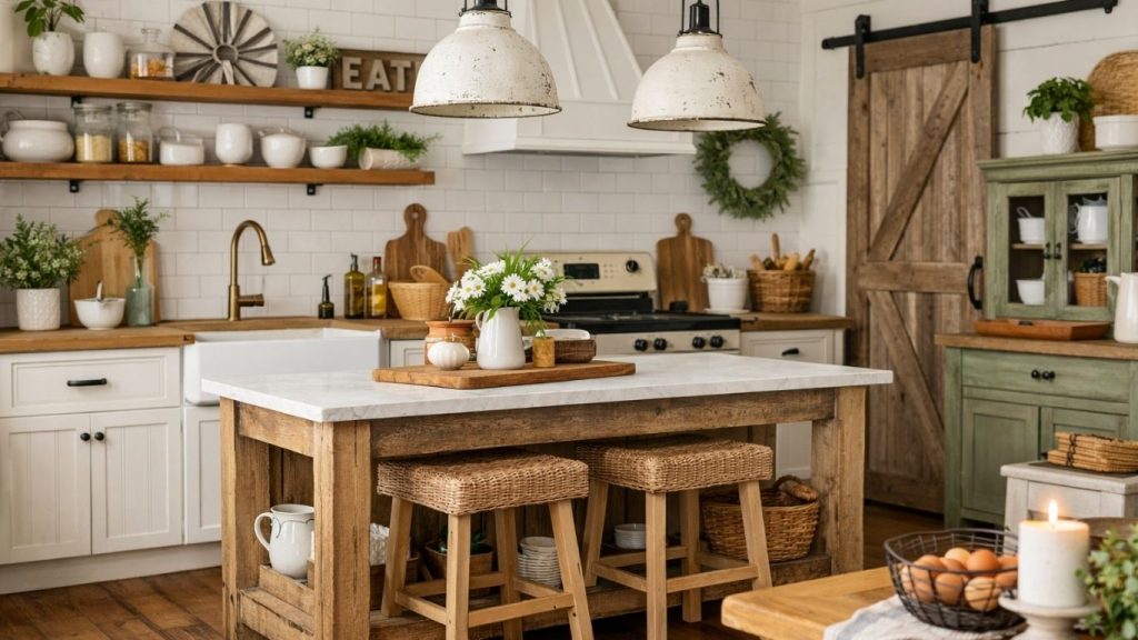 15 Farmhouse Kitchen Decor Ideas to Transform Your Space