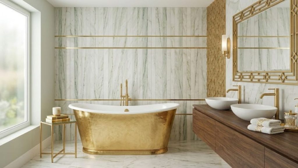 15 Gold Bathroom Decor Ideas
