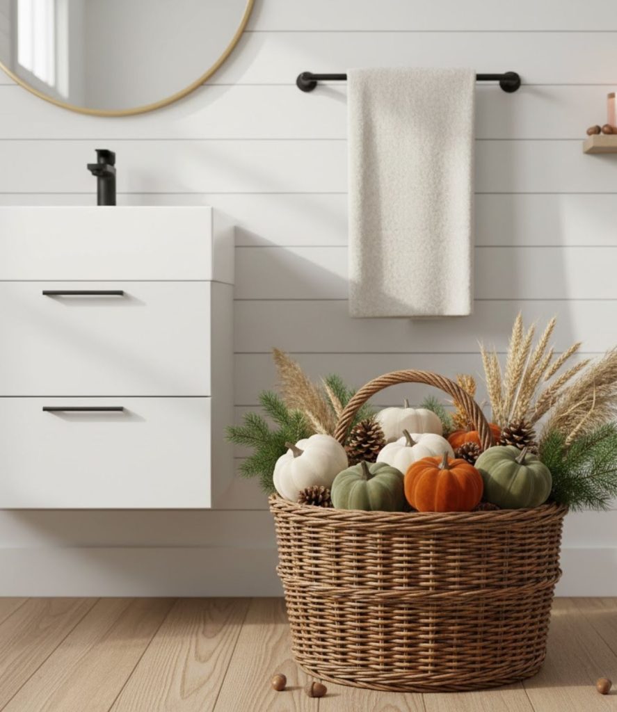 15. Harvest Basket Display