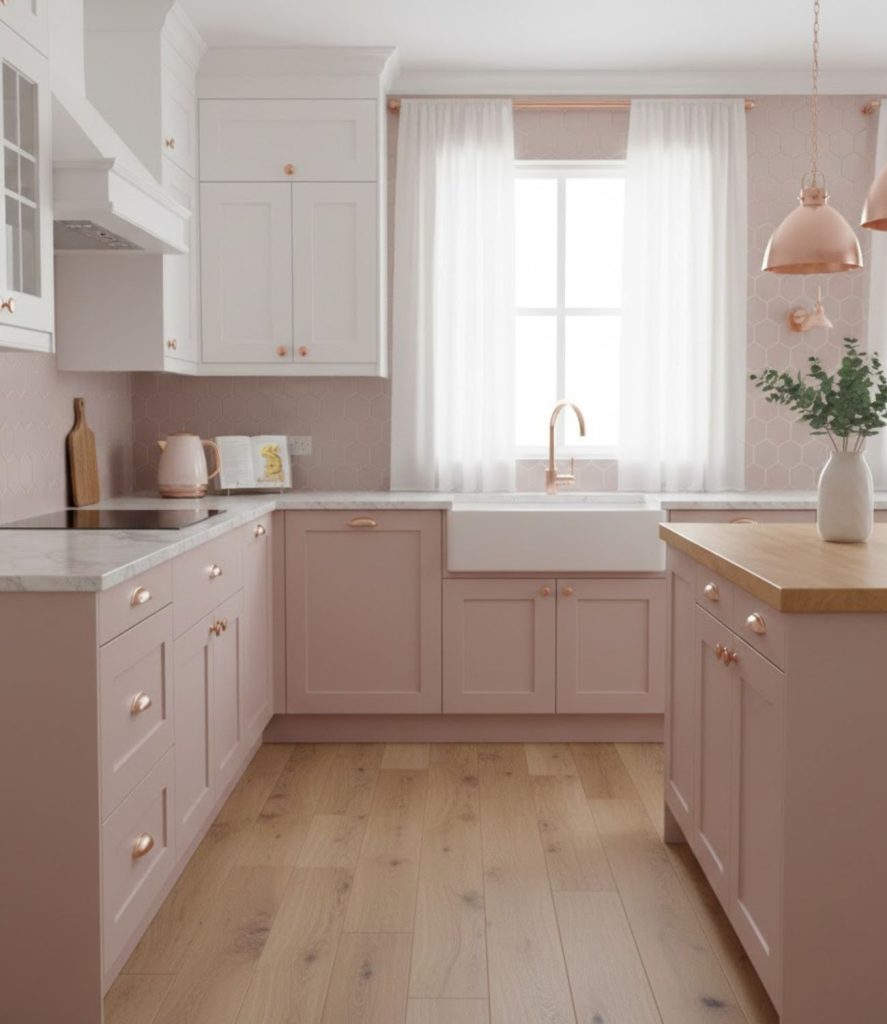 5. Rose Gold Fixtures for Elegant Warmth