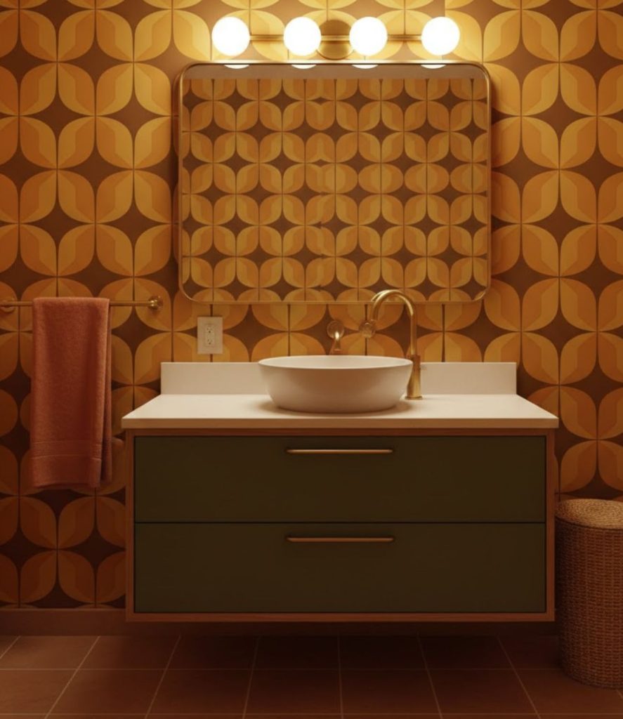 6. Brass and Gold Fixtures