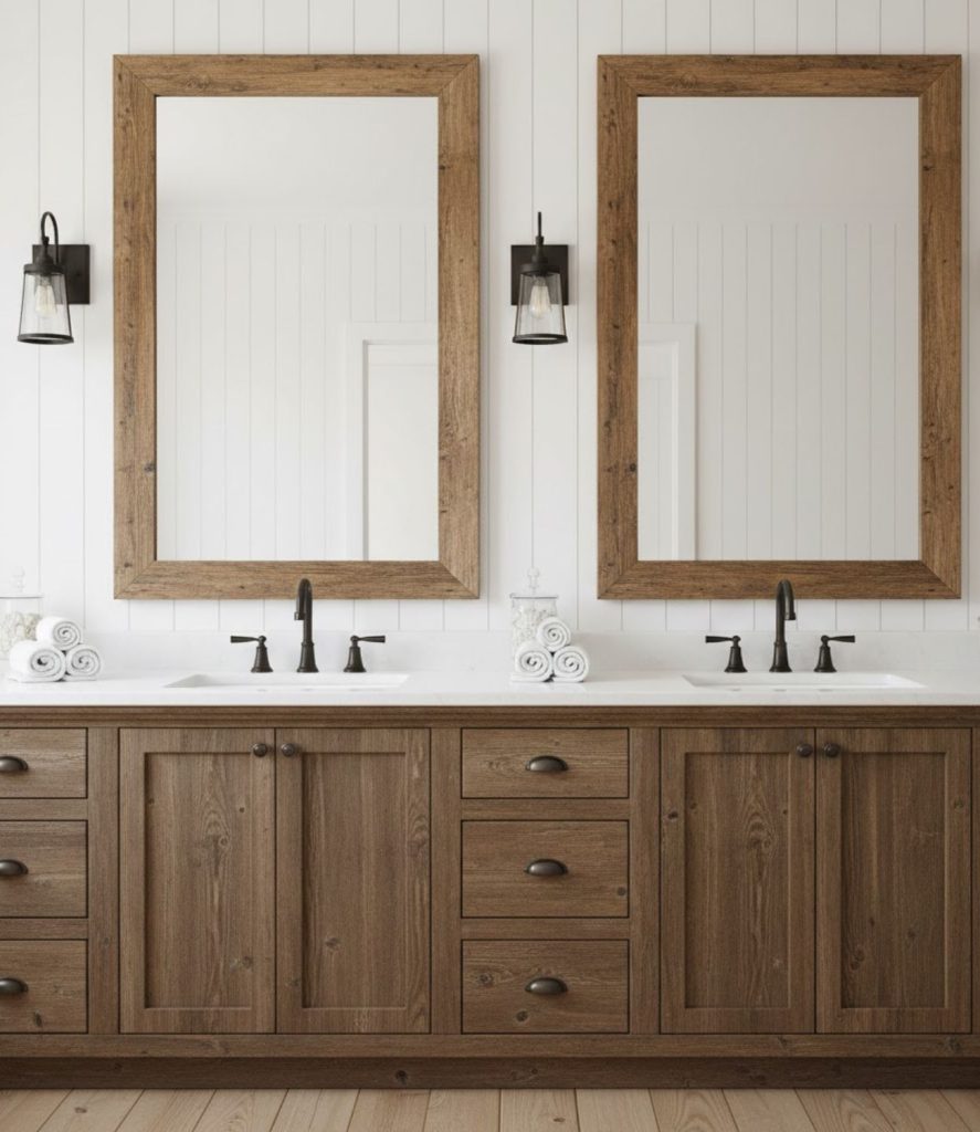 7. Farmhouse Style Mirrors