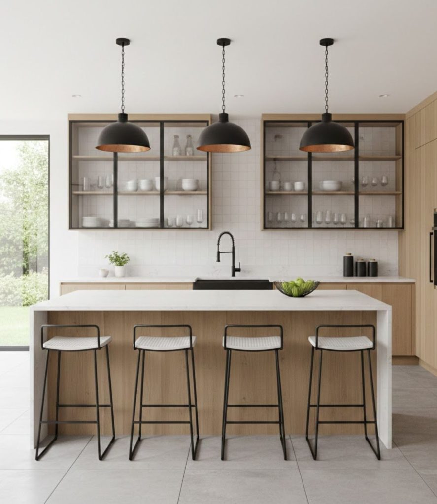 7. Matte Black Accents