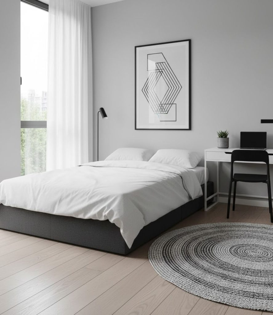 1. Modern Minimalist Bedroom Style