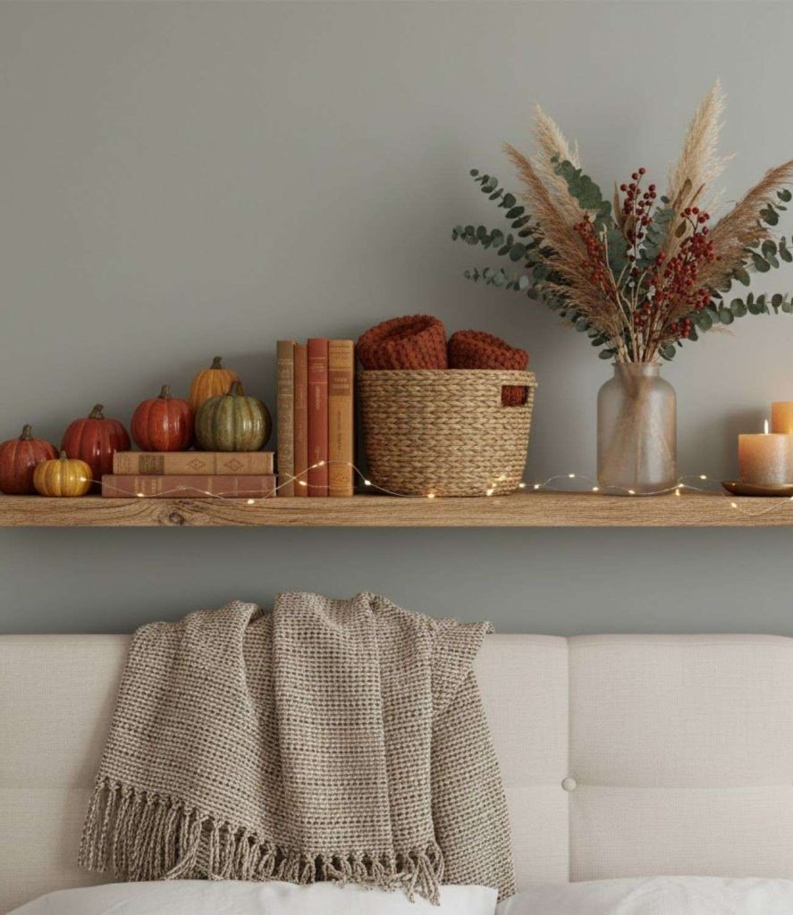 10. Seasonal Shelf Decor