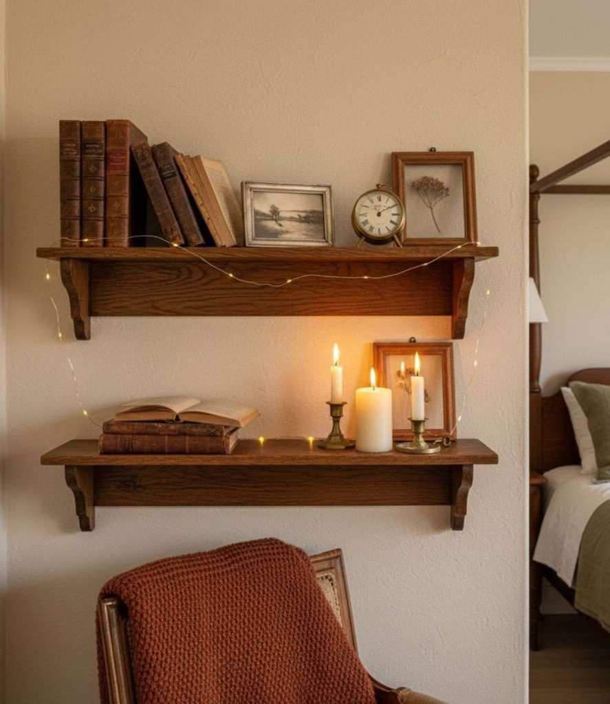 11. Vintage Inspired Shelf