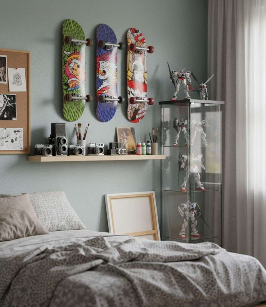 12. Creative Hobby Display