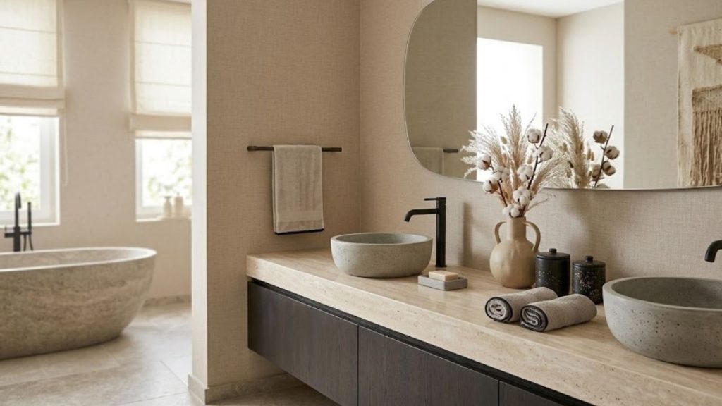 Neutral Bathroom Decor Ideas