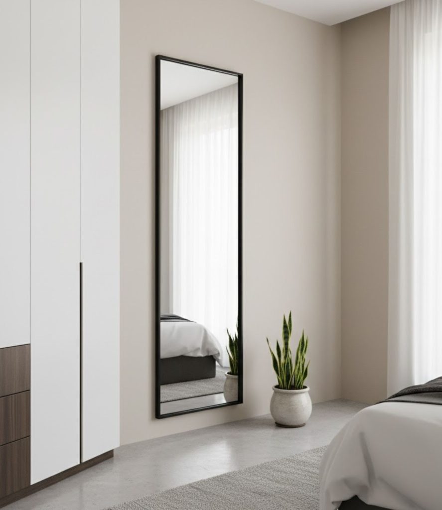 3. Full Length Mirror Wall Accent