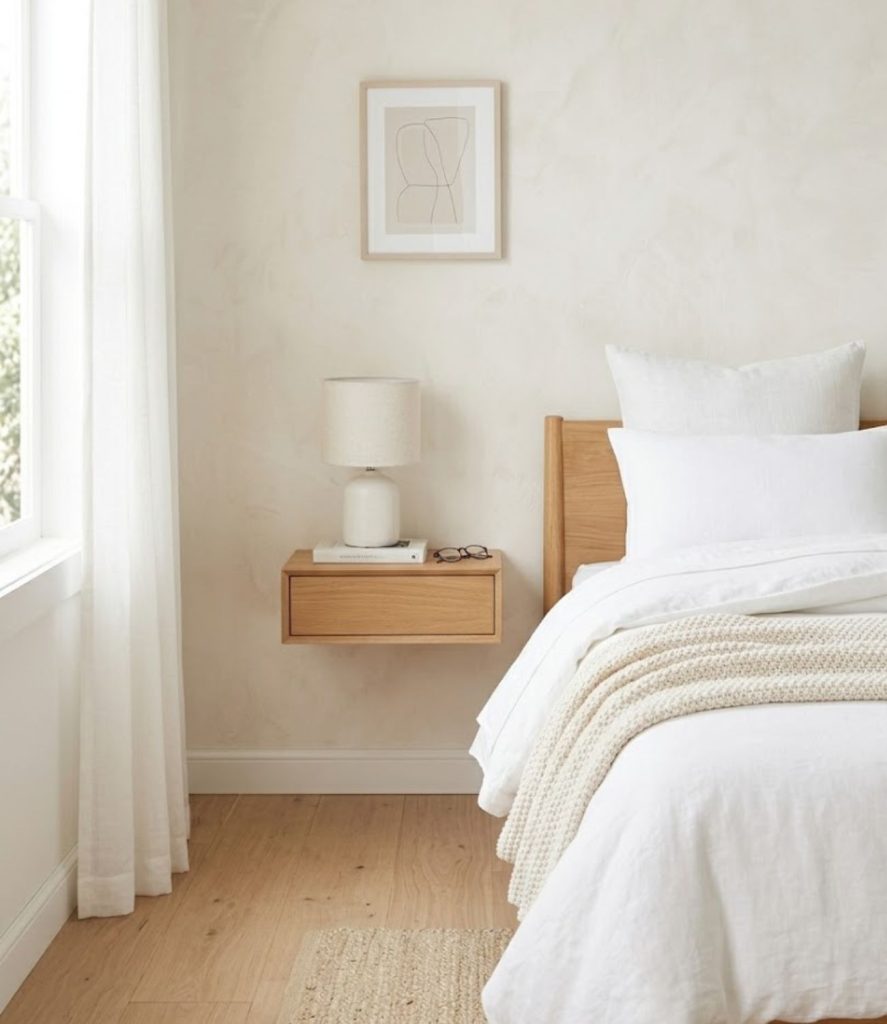 4. Floating Nightstands