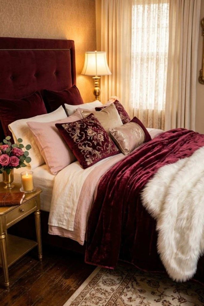 13. Use Velvet and Richly Textured Fabrics Throughout