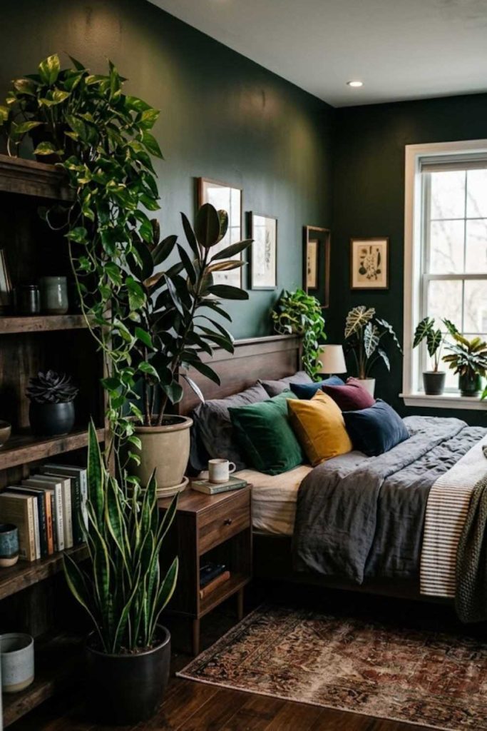 5. Bring in Moody Plants and Greenery