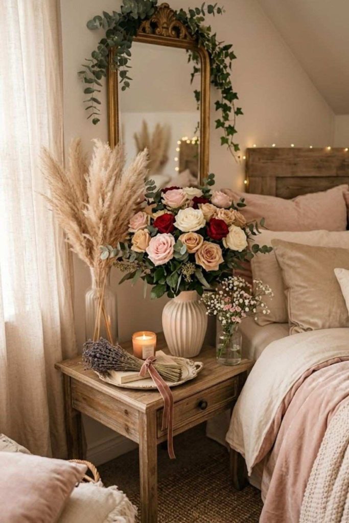 5. Introduce Fresh Roses and Romantic Botanicals