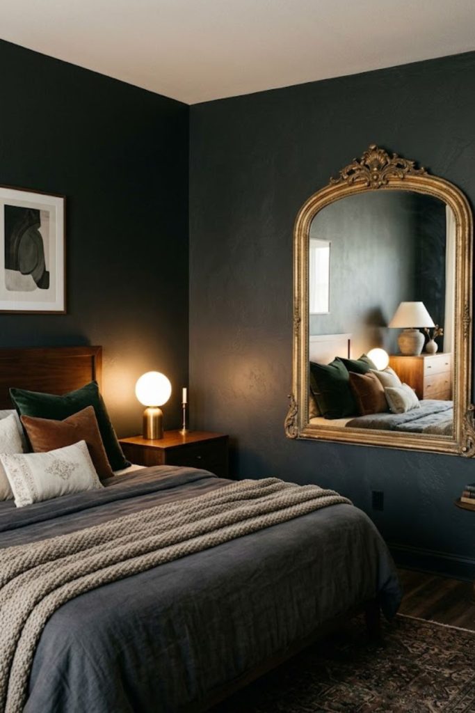 9. Incorporate Mirrors with Dark Frames