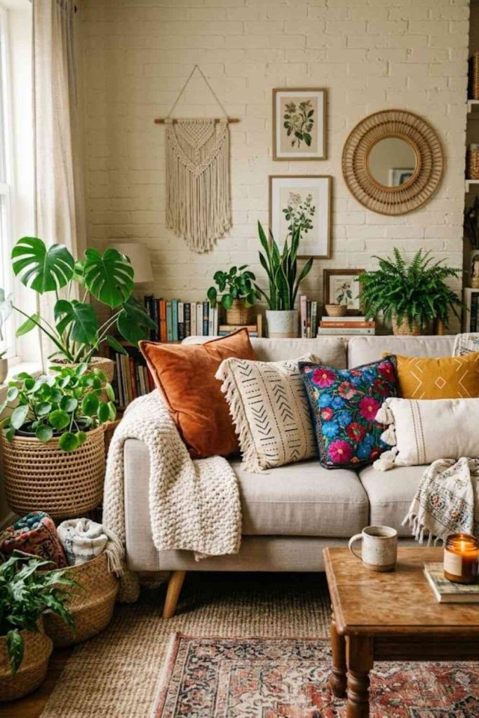 Vibrant Cushions and Throws