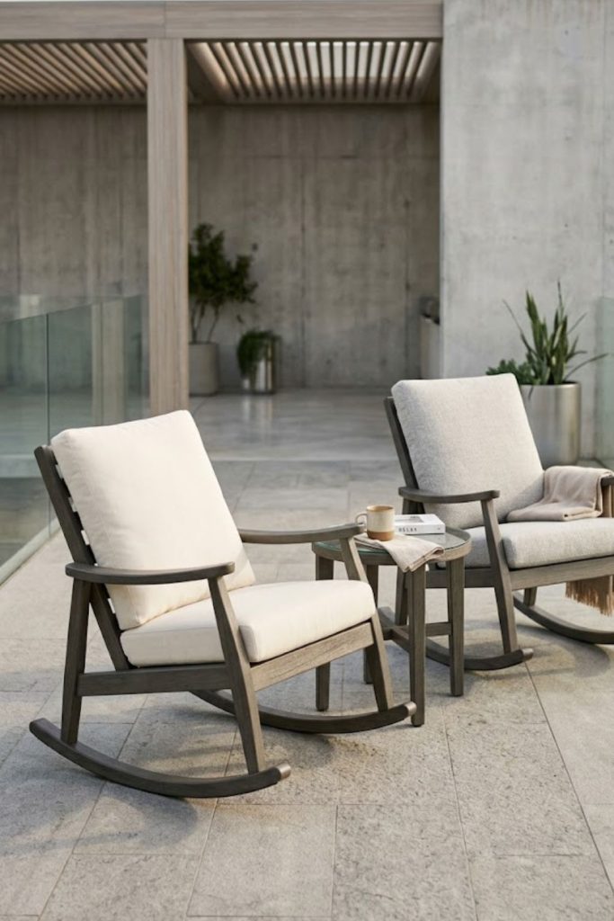 10. Patio Rocking Chairs