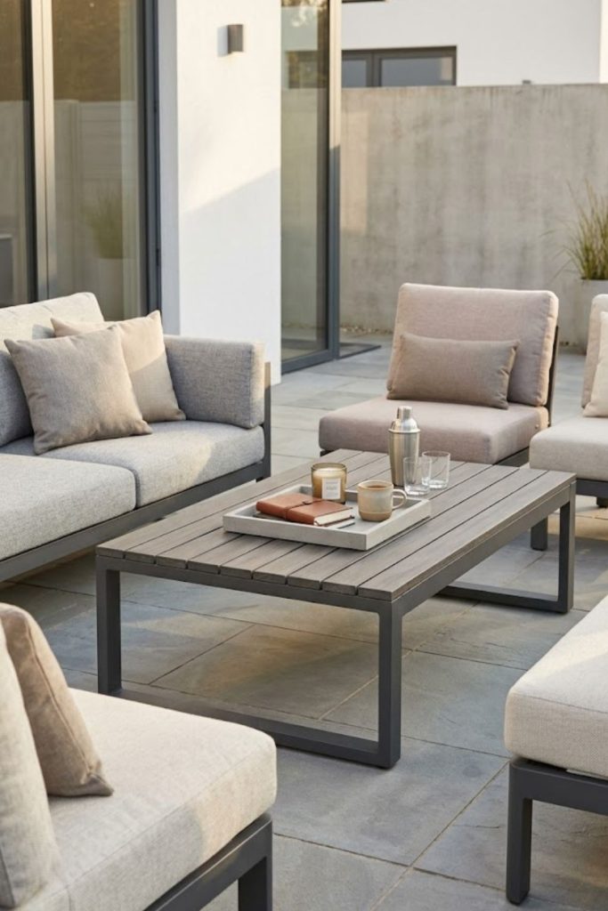 11. Multi-Purpose Outdoor Coffee Table
